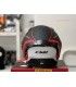 Helm jet Cgm 127G Deep Race schwarz rot matt