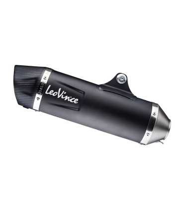 Leovince Honda SH 350 (2021-23) schwarz Inox ​/ Slip​-​on