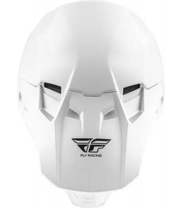 Casco motocross Fly Racing Formula carbon bianco