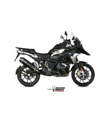 Mivv Speed Edge inox noir Bmw R 1250 GS (2019-23)