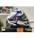 Casco Scorpion Exo-520 Evo Air Elan bianco blu