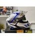 Casco Scorpion Exo-520 Evo Air Elan bianco blu