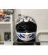 Casco Scorpion Exo-520 Evo Air Elan bianco blu