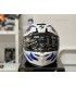 Casco Scorpion Exo-520 Evo Air Elan bianco blu