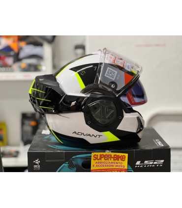 Casco modulare LS2 Advant Codex giallo