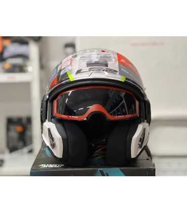 Casco modulare LS2 FF606 Advant Codex giallo