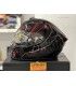 Casco moto Scorpion Exo 391 Spada nero rosso