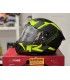 Casco LS2 FF805 Thunder C Racing1 carbon giallo opaco