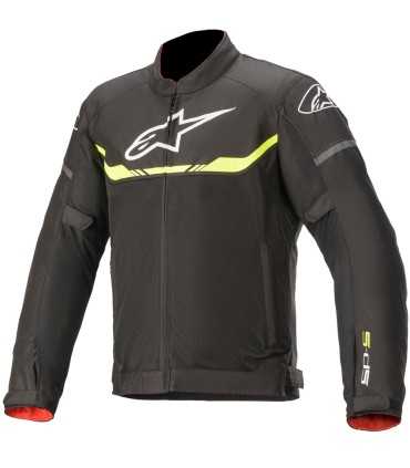 Giacca moto Alpinestars T SPS air nera gialla