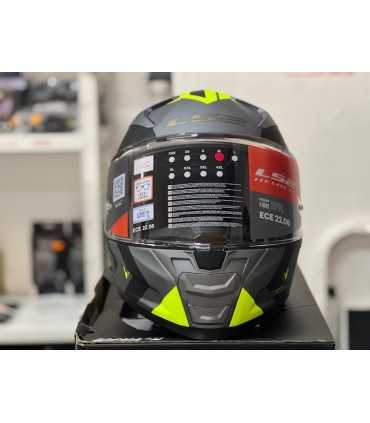 Casco LS2 FF811 Vector 2 Splitter giallo