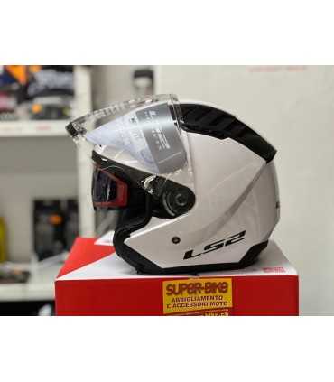 Casco jet LS2 Copter OF600 bianco