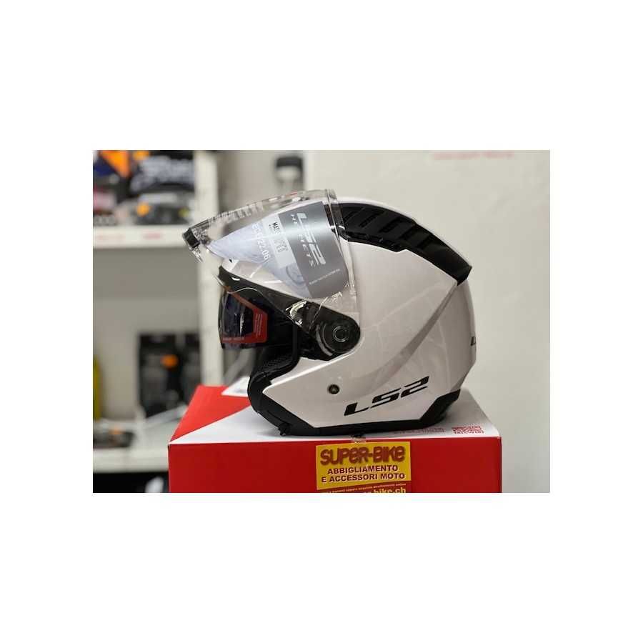 Casco jet LS2 Copter OF600 bianco