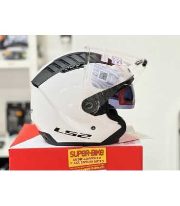 Casco jet LS2 Copter OF600 bianco