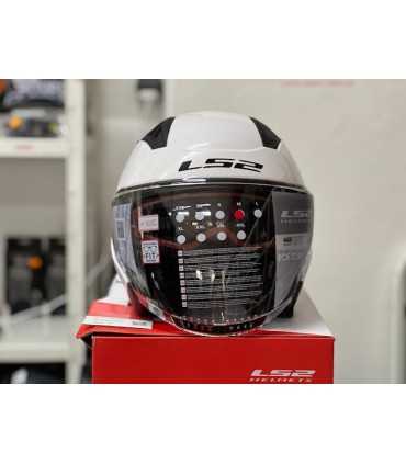 Casco jet LS2 Copter OF600 bianco