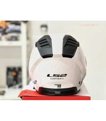 Casque jet LS2 Copter OF600 blanc