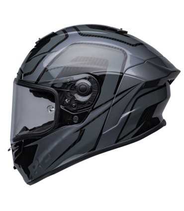 Casque Bell Race Star Flex DLX Labyrinth gris