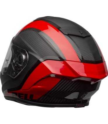 Casque Bell Race Star Flex Dlx Tantrum 2 rouge