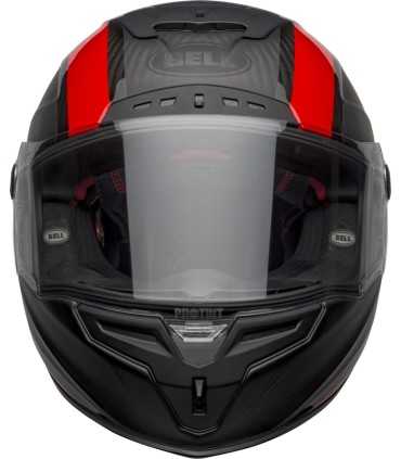 Casque Bell Race Star Flex Dlx Tantrum 2 rouge