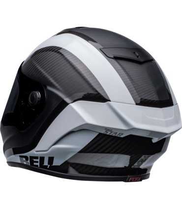 Casque Bell Race Star Flex Dlx Tantrum 2 blanc