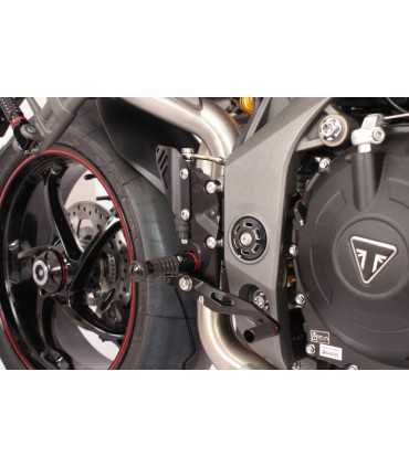 Gilles Tooling FXR FUSSRASTENANLAGE Triumph Speed Triple 1050 (2011-20)