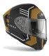 Casco Airoh Spark Thrill nero opaco oro