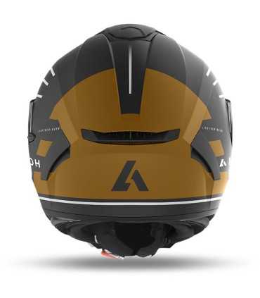 Casco Airoh Spark Thrill nero opaco oro