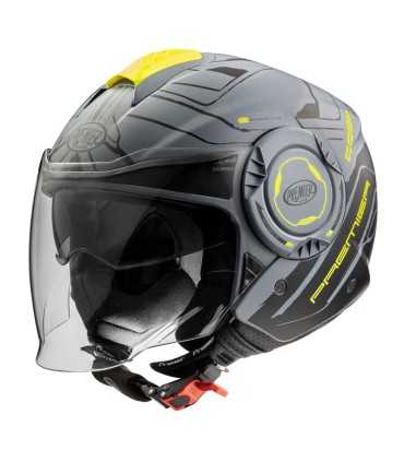 Casque Jet Premier Cool Evo Nt Y Grey Bm