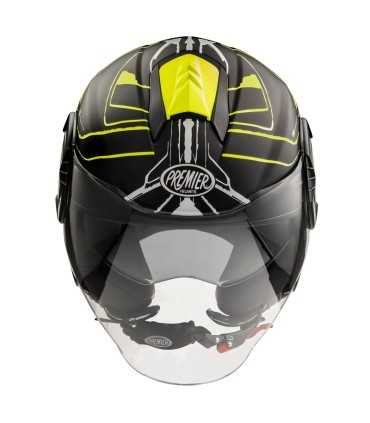 Casque Jet Premier Cool Evo Nt Y 8 Bm jaune