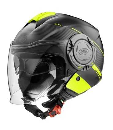 Casque Jet Premier Cool Evo Ch Y 9 jaune