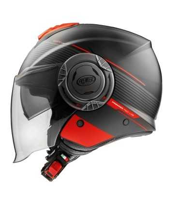 Casque Jet Premier Cool Evo Ch 92 Bm rouge