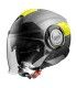 Jet helm Premier Cool Evo Ds Y 17 Bm grau gelb