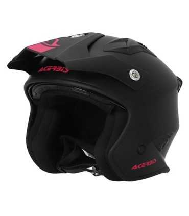 Jet Acerbis Aria 22.06 schwarz matt pink