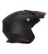 Casco Jet Acerbis Aria 22.06 nero opaco rosa