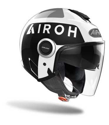 JET HELM AIROH HELIOS UP weiss