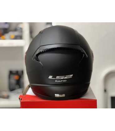 Casco LS2 FF353 Rapid nero opaco