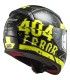 LS2 FF353 Rapid Player black matt yellow helmet