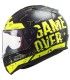 LS2 FF353 Rapid Player black matt yellow helmet