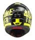 LS2 FF353 Rapid Player black matt yellow helmet