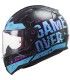 Casco LS2 FF353 Rapid Player nero opaco blu