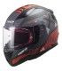 Helm LS2 FF353 Rapid Xtreet schwarz matt rot