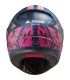 Casque LS2 FF353 Rapid Xtreet noir matt violet