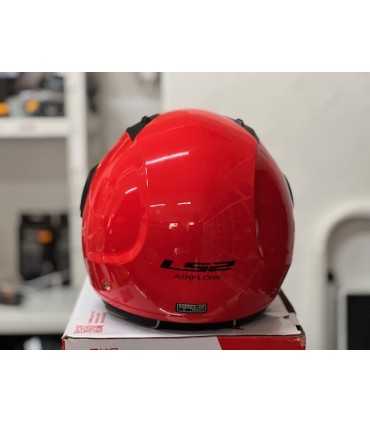 Casco scooter LS2 OF562 Airflow rosso