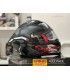 Casco moto Cgm 316x Speed Spray rosso