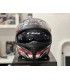 Casque moto Cgm 316x Speed Spray rouge