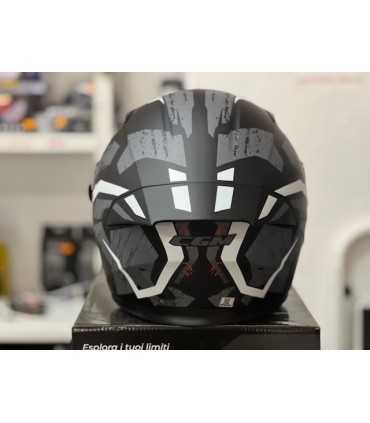 Motorcycle helmet Cgm 316x Speed Spray red