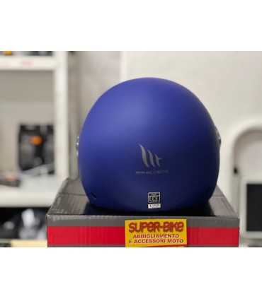 Mt Helmets Street Solid A7 bleu matt