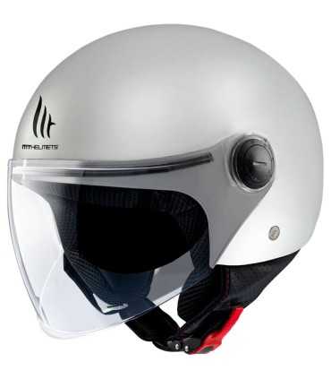 Mt Helmets Street S Solid bianco