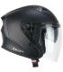 Casco jet Cgm 127A Deep nero opaco