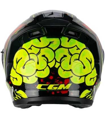 Casque jet Cgm 127X Deep Freaker jaune