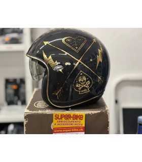 PREMIER VINTAGE EVO NX GOLD CHROMED helmet